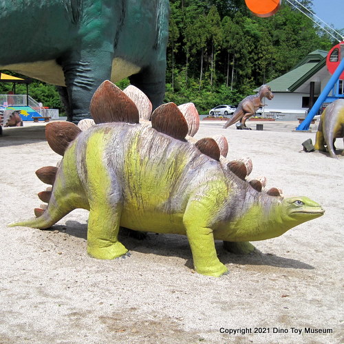 海竜の里センターのステゴサウルス