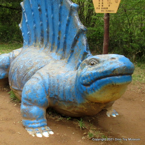 水戸市森林公園のエダホサウルス