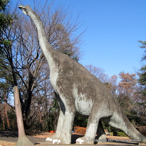 埼玉県こども動物自然公園のブラキオサウルス