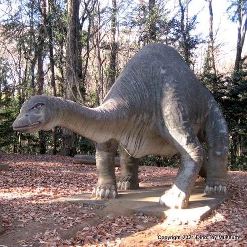 埼玉県こども動物自然公園のブロントサウルス