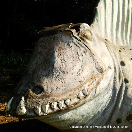 八千代台近隣公園の顔面被害のディメトロドン