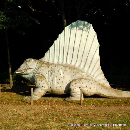 八千代台近隣公園の顔面被害のディメトロドン