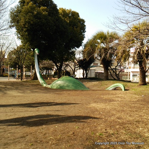 陣川戸公園（じんかどこうえん）の首長竜