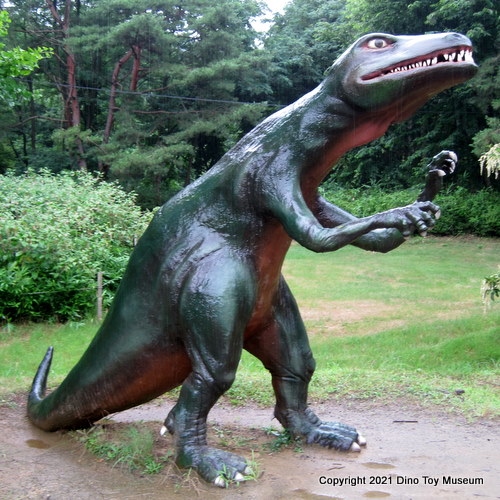 茶臼山恐竜公園のテコドントサウルス