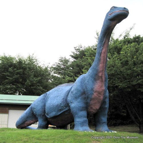茶臼山恐竜公園のケティオサウルス