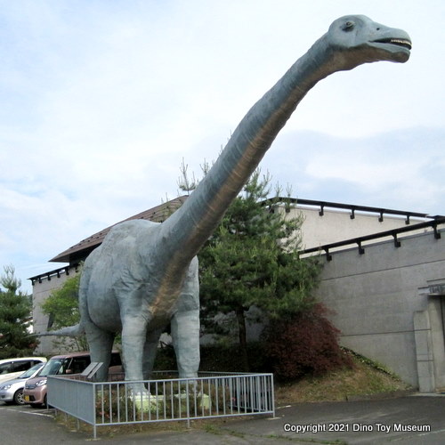 信州新町化石博物館のディプロドクス
