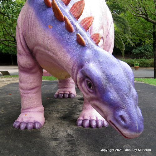 豊橋総合動植物公園　自然史博物館　のんほいパークのトウジャンゴサウルス