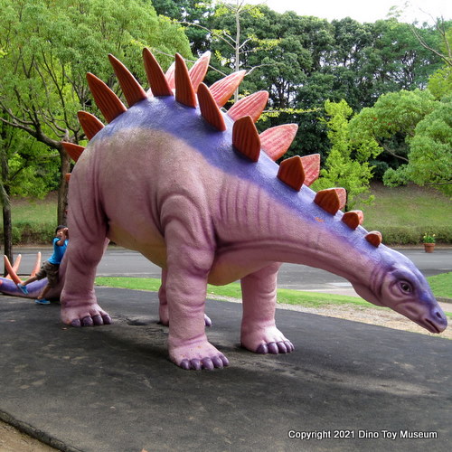 豊橋総合動植物公園　自然史博物館　のんほいパークのトウジャンゴサウルス