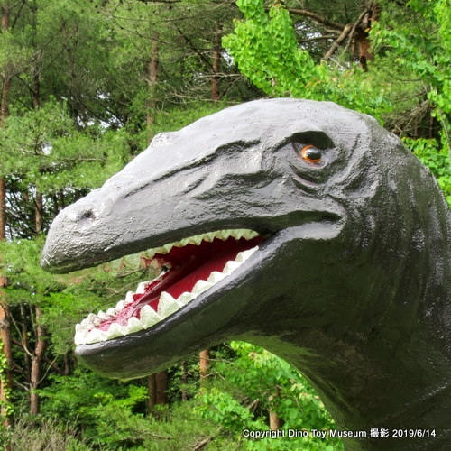 県民公園　太閤山ランドのティラノサウルス