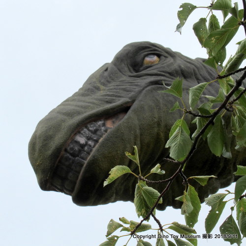 ハマナス恐竜公園のアパトサウルス