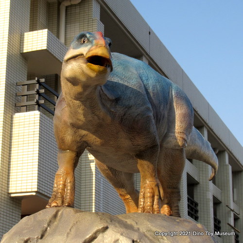 長崎のもざき恐竜パーク　長崎市恐竜博物館のハドロサウルス上科の一種