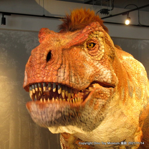 長崎のもざき恐竜パーク　長崎市恐竜博物館の長崎のティラノサウルス復元ロボット