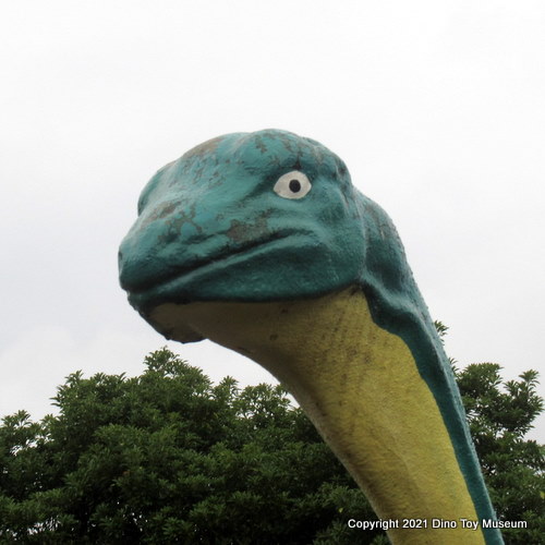 桜島自然恐竜公園のブロントサウルス